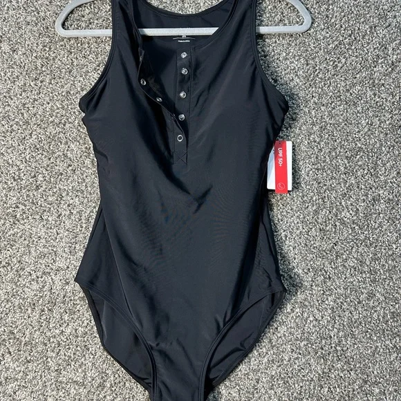 NWT BALEAF Women's Button Up One Piece Swimsuit SZ Medium - Picture 7 of 10